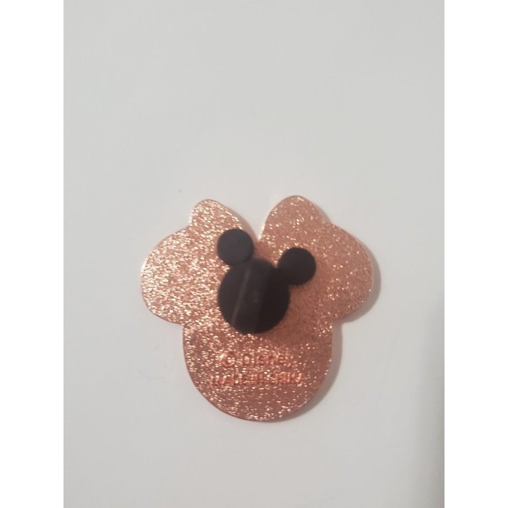 Black and Rose Gold Minnie Pin - Picture 2 of 2